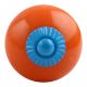 Solid Orange Turquoise Fitting Ceramic Knob